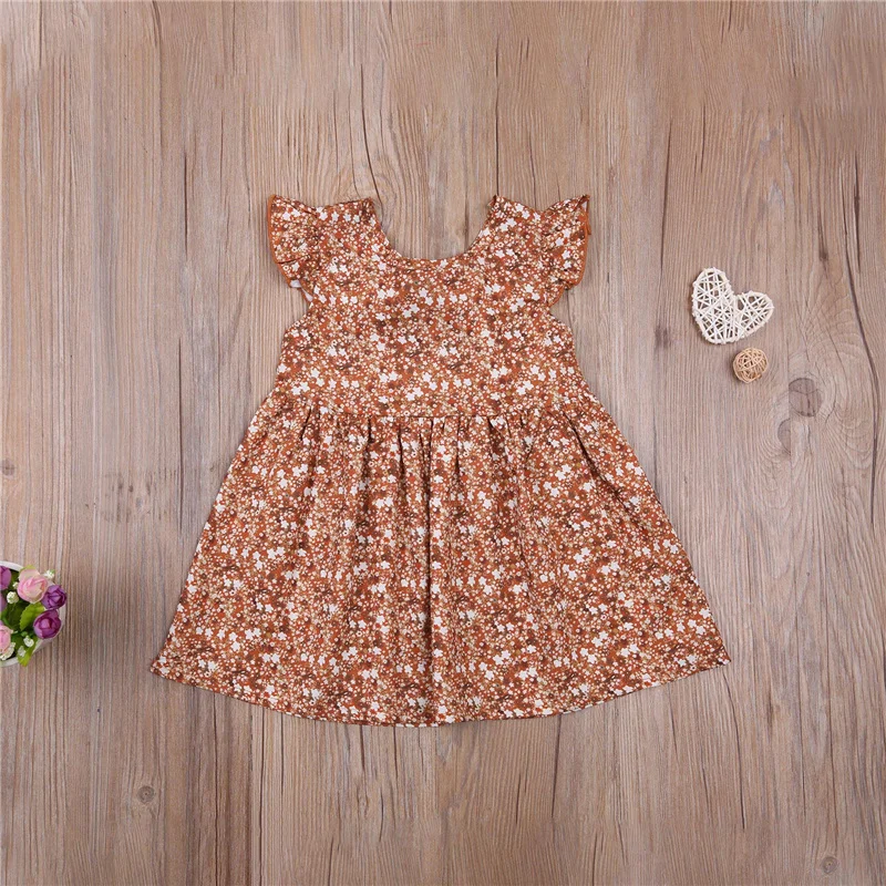 Summer One-piece Clothes 6M-3Y Newborn Baby Kid Girls Fly Sleeve Floral Khaki Dress Stylish Dress for Daily Wear Toddle Infant
Summer One-piece Clothes 6M-3Y Newborn Baby Kid Girls Fly Sleeve Floral Khaki Dress Stylish Dress for Daily Wear Toddle Infant