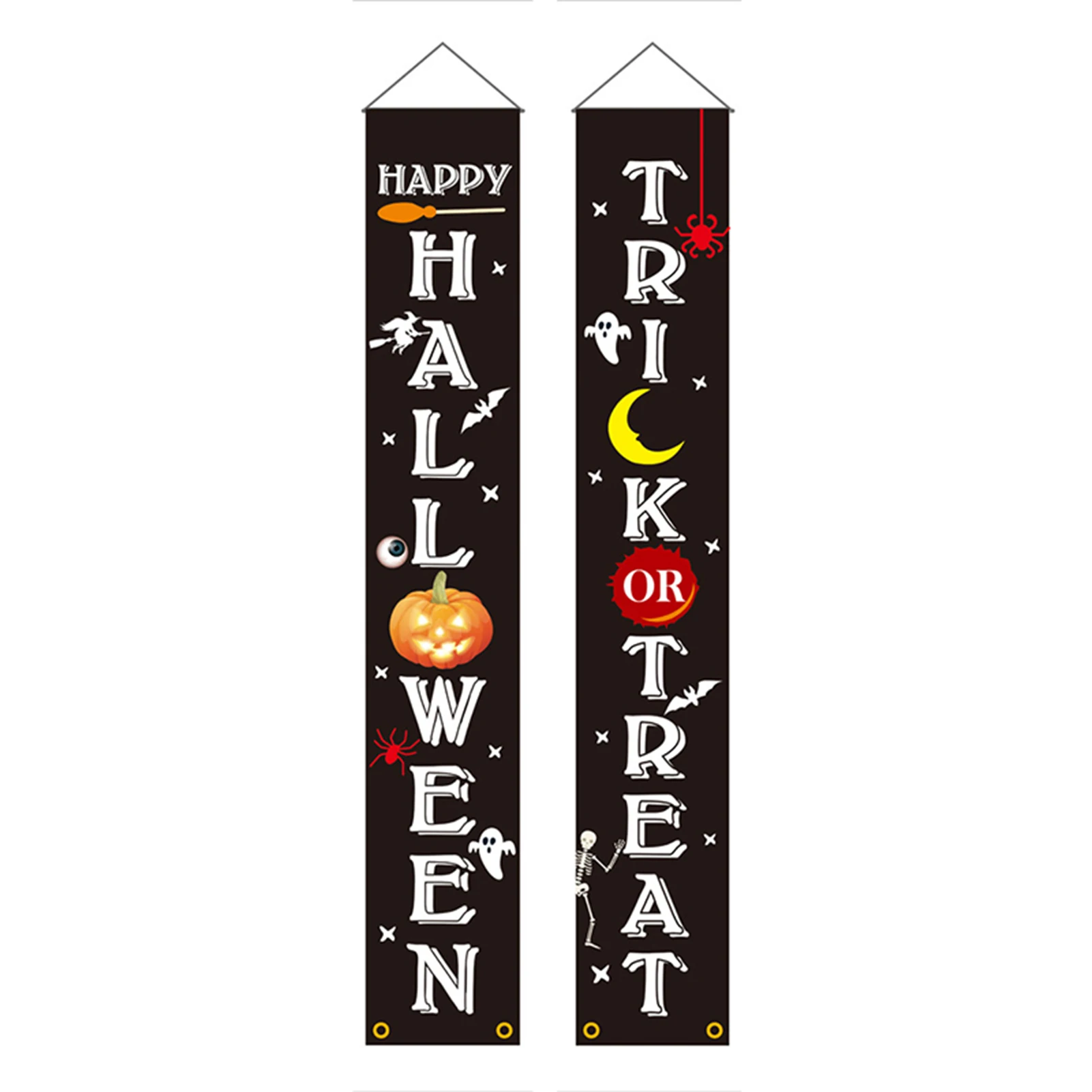 Trick or Treat Halloween Banner Frightening Halloween Hanging Banner Signs for Indoor Outdoor GHS99
Trick or Treat Halloween Banner Frightening Halloween Hanging Banner Signs for Indoor Outdoor GHS99