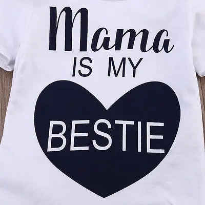 Newborn Kids Baby Infant Boy Girl Cotton Short Sleeve Letter Bodysuit Jumpsuit Outfit Clothes Size 0-24M
Newborn Kids Baby Infant Boy Girl Cotton Short Sleeve Letter Bodysuit Jumpsuit Outfit Clothes Size 0-24M