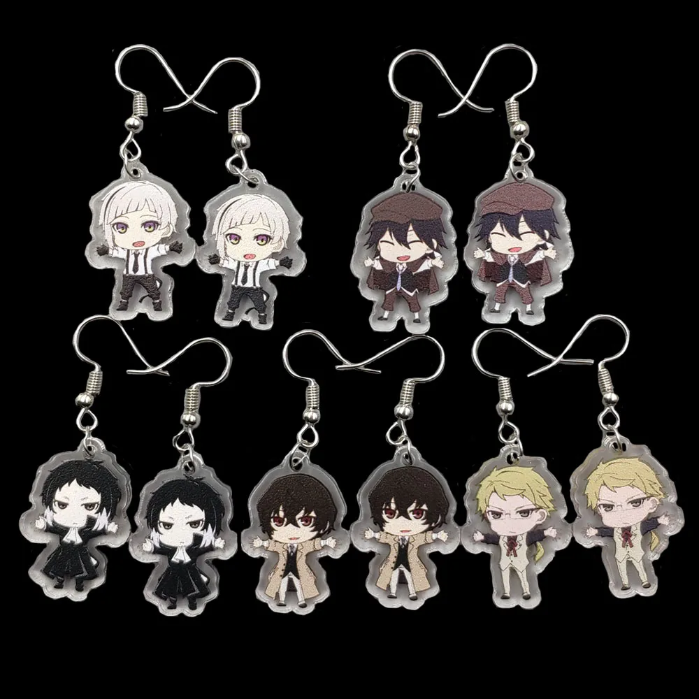 5 Pairs 1 Set Acrylic Drop Earrings Cartoon Anime Bungo Stray Dogs Ear Pendants Jewelry Unique Lady Schoolgirl Sister Gift
5 Pairs 1 Set Acrylic Drop Earrings Cartoon Anime Bungo Stray Dogs Ear Pendants Jewelry Unique Lady Schoolgirl Sister Gift