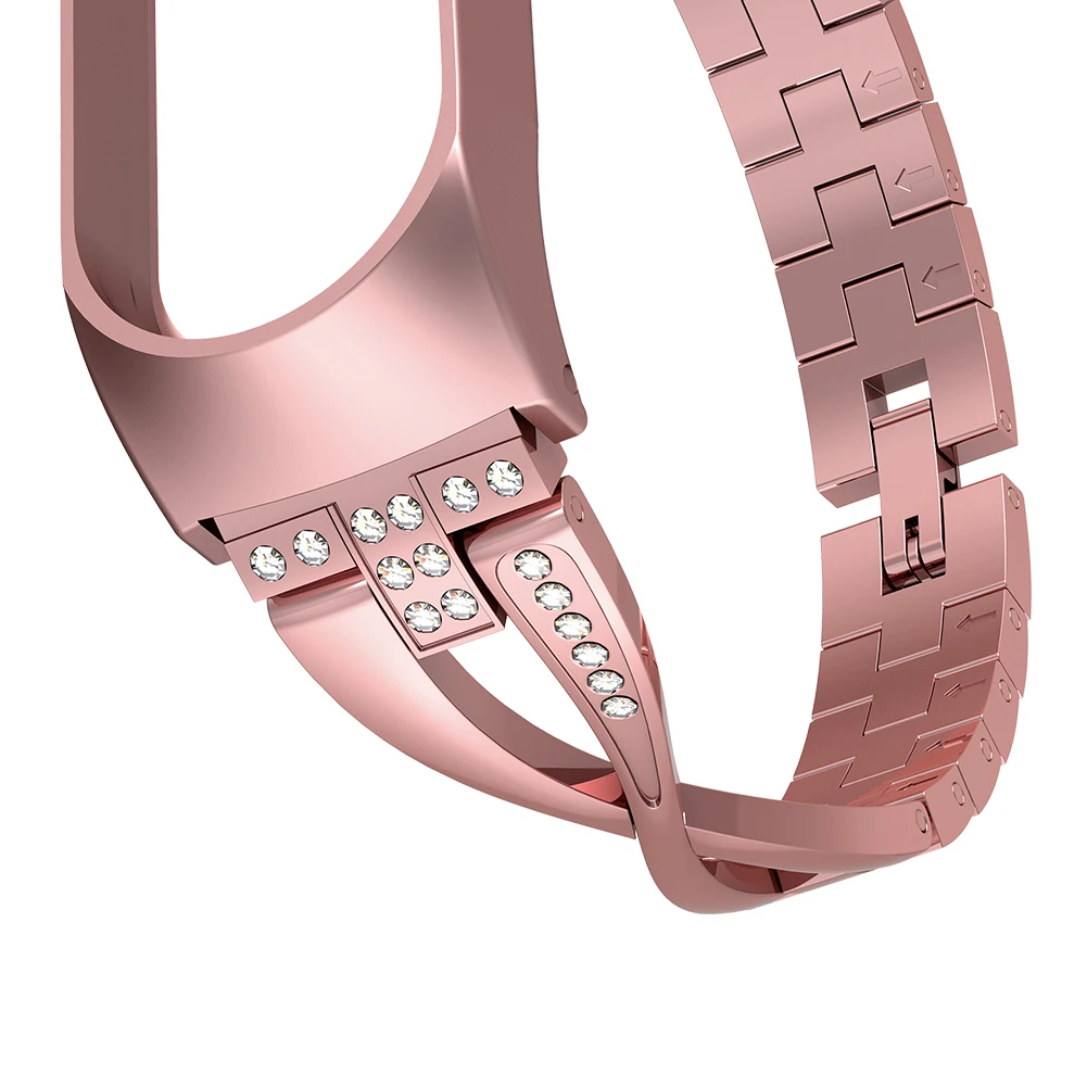 Smart Watch Diamond-Encrusted Wristband Replacement X-Shaped Watch Belt Strap Bracelet Watchband for Xiaomi Band 6/5 Watch Band
Smart Watch Diamond-Encrusted Wristband Replacement X-Shaped Watch Belt Strap Bracelet Watchband for Xiaomi Band 6/5 Watch Band