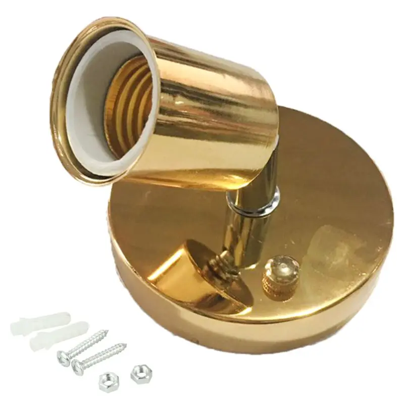 E27 Bulb Holder Modern Wall Lamps Sconces 180 Degrees Rotation Wall Lights Decor For Bar Restaurant Home
E27 Bulb Holder Modern Wall Lamps Sconces 180 Degrees Rotation Wall Lights Decor For Bar Restaurant Home