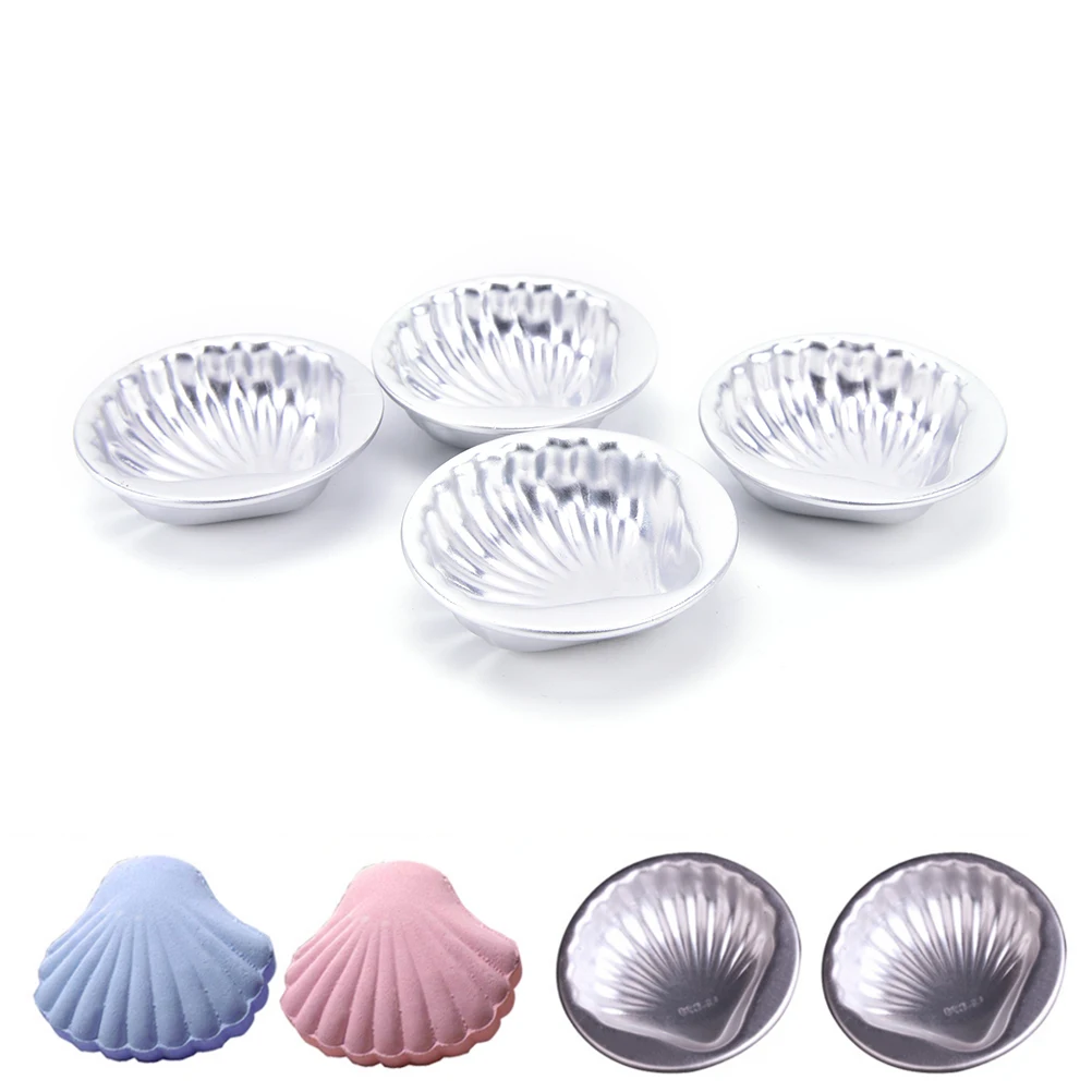 4Pcs 3D Aluminum Alloy Sea Shell Shape Bath Bomb Mold Bath Bomb Cake Mold Cake Baking Pastry Mould
4Pcs 3D Aluminum Alloy Sea Shell Shape Bath Bomb Mold Bath Bomb Cake Mold Cake Baking Pastry Mould