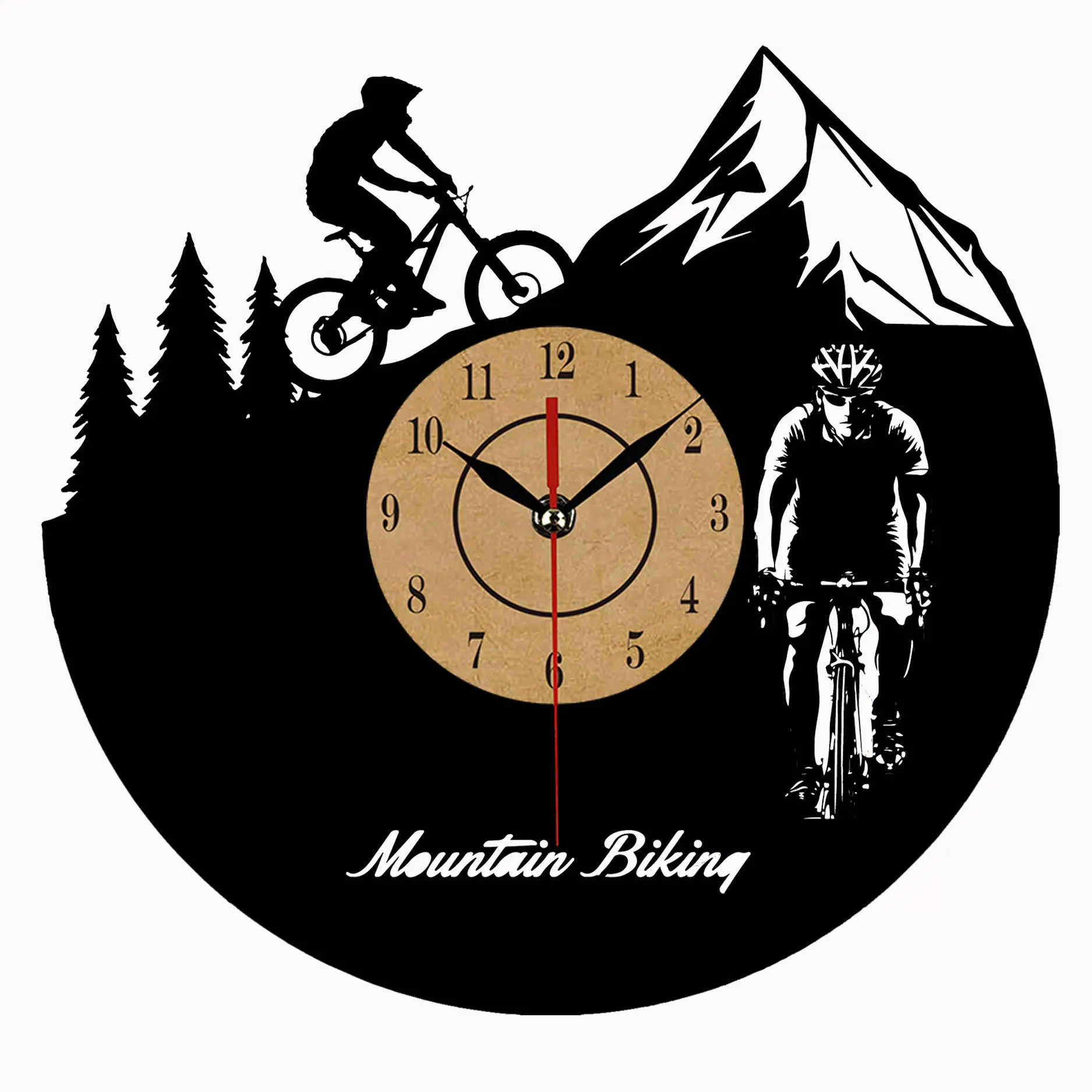 Fashion Europe and the United States popular creative vinyl record cycling cross-country race decoration quartz clock custom
Fashion Europe and the United States popular creative vinyl record cycling cross-country race decoration quartz clock custom