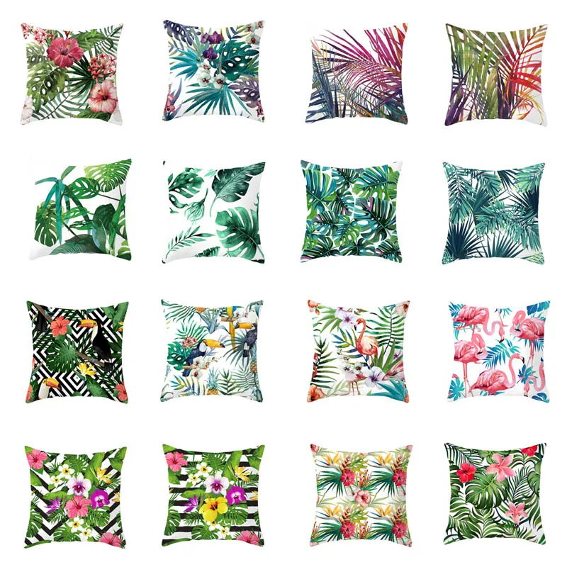 Tropical Plants Cushion Covers Summer Green Leaves Throw Pillow Cover for Sofa Home Decorative Pillowcase Case on Pillows Case
Tropical Plants Cushion Covers Summer Green Leaves Throw Pillow Cover for Sofa Home Decorative Pillowcase Case on Pillows Case