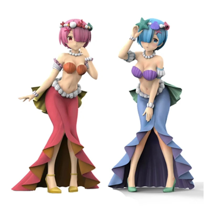 Tronzo Original Furyu Re:Zero Starting Life in Another World Rem Ram Mermaid Ver PVC Action Figure Model Toys
Tronzo Original Furyu Re:Zero Starting Life in Another World Rem Ram Mermaid Ver PVC Action Figure Model Toys