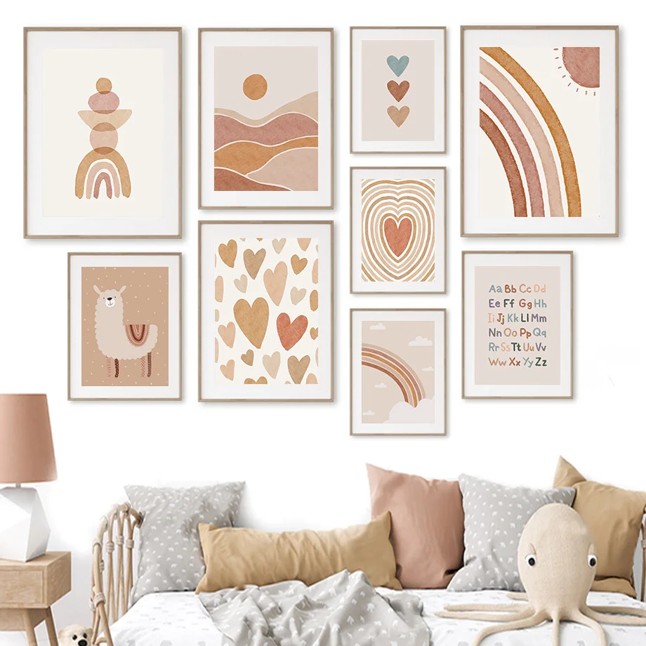 Llamas Sun Rainbow Heart Alphabet Boho Nursery Abstract Wall Art Canvas Painting Posters And Prints Wall Pictures Baby Kids Room
Llamas Sun Rainbow Heart Alphabet Boho Nursery Abstract Wall Art Canvas Painting Posters And Prints Wall Pictures Baby Kids Room