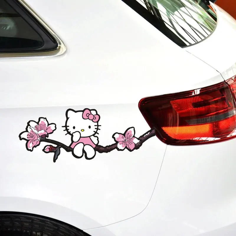 Dawasaru Flower Branch KT Pink Cartoon Cute Lovely Car Stickers Creative Decoration Decals Auto Tuning Styling
Dawasaru Flower Branch KT Pink Cartoon Cute Lovely Car Stickers Creative Decoration Decals Auto Tuning Styling