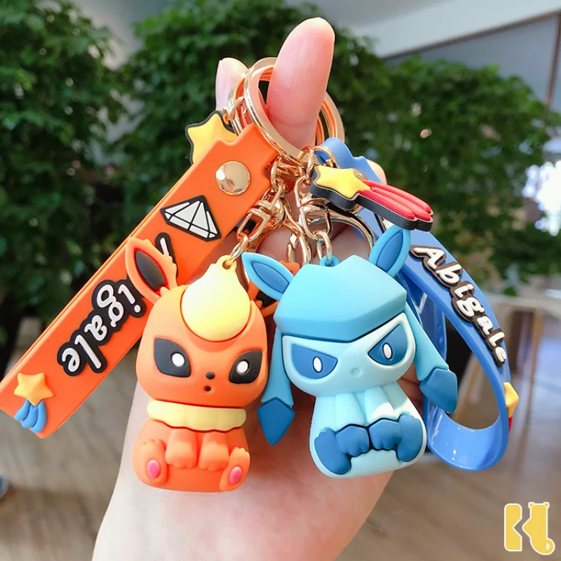 New Pokemon Eevee Vaporeon Jolteon Flareon Glaceon Pikachu Keychain Toys Hobbies Anime Action Figure Model Dolls Toys Kids Gift
New Pokemon Eevee Vaporeon Jolteon Flareon Glaceon Pikachu Keychain Toys Hobbies Anime Action Figure Model Dolls Toys Kids Gift