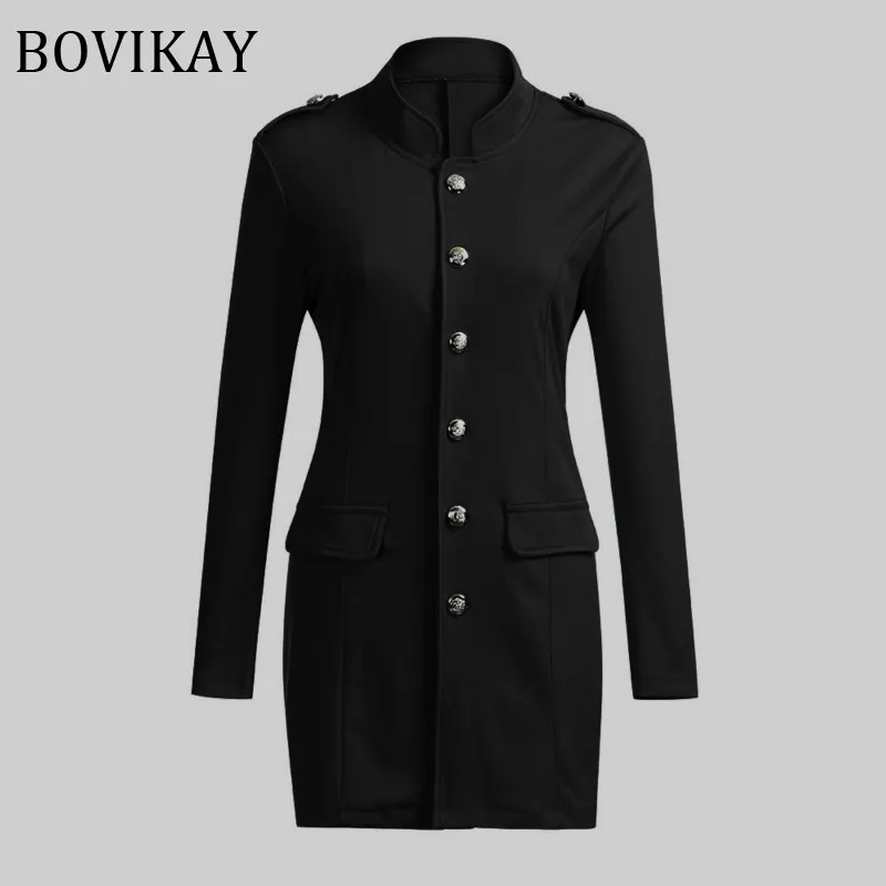 Spring 2021 Womens Casual Fashion Jacket Single Breasted Thin Self-cultivation Solid Color Blazer Office Lady Long Suit
Spring 2021 Womens Casual Fashion Jacket Single Breasted Thin Self-cultivation Solid Color Blazer Office Lady Long Suit