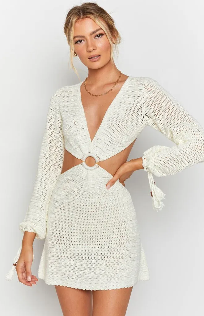 YICIYA 2021 Knit Stripe Long Sleeve Dress Beach Backless Summer Hollow Out Women V Neck Sexy Party Mini Dresses Casual White
YICIYA 2021 Knit Stripe Long Sleeve Dress Beach Backless Summer Hollow Out Women V Neck Sexy Party Mini Dresses Casual White
