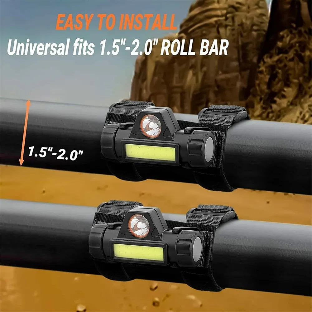 For Car Roll Bar Dome Light Roll Bar Light Plastic Lamp Shell Rubber 1.5-2.0in 2pcs 800mAh
For Car Roll Bar Dome Light Roll Bar Light Plastic Lamp Shell Rubber 1.5-2.0in 2pcs 800mAh