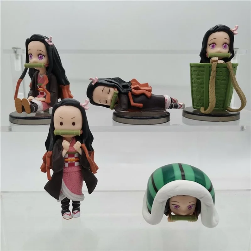 Genuine Anime Demon Slayer Cute Figure Kamado Nezuko PVC Collection Ornaments Gifts for Children Model Toy
Genuine Anime Demon Slayer Cute Figure Kamado Nezuko PVC Collection Ornaments Gifts for Children Model Toy