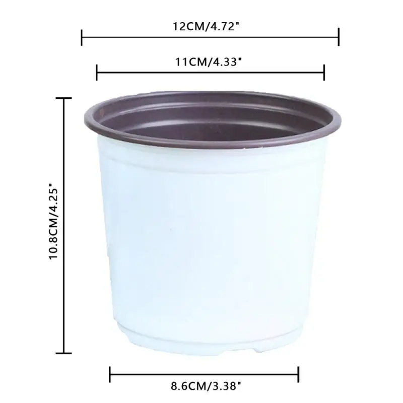 5Pcs/set Flower Plant Pots Modern Decorative Gardening Pot Plastic Planters With Drainage For All House Garden Windowsill Plants
5Pcs/set Flower Plant Pots Modern Decorative Gardening Pot Plastic Planters With Drainage For All House Garden Windowsill Plants