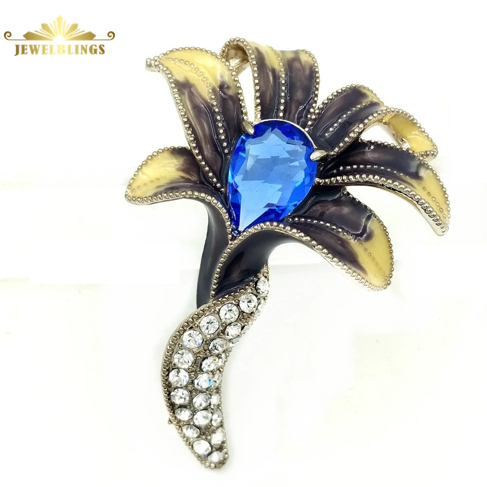 Nature Antique Micro Pave Crystal Stem Pear-Shaped Stone Domed Blue Enamel Orchid Brooches Lily Pin Floral Hijab Accessory
Nature Antique Micro Pave Crystal Stem Pear-Shaped Stone Domed Blue Enamel Orchid Brooches Lily Pin Floral Hijab Accessory