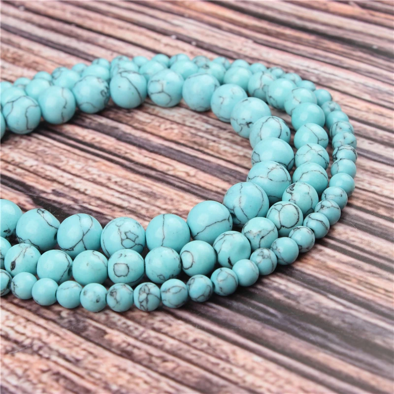 Natural Stone Light Blue Pine 15.5" PicBlue Peacockk Size 4/6/8/10/12mm fit Diy Charms Beads Jewelry Making Accessories
Natural Stone Light Blue Pine 15.5" PicBlue Peacockk Size 4/6/8/10/12mm fit Diy Charms Beads Jewelry Making Accessories