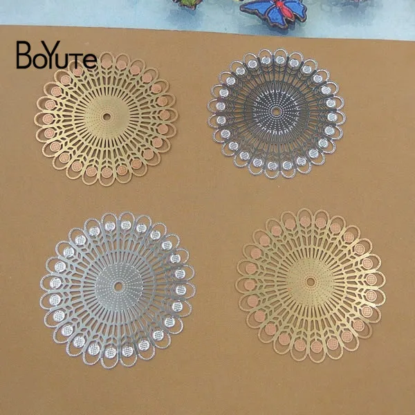 BoYuTe (50 шт./лот) 28 мм металлический латунный лист с отверстиями для коррозии цветов Diy Ручная работа ювелирные аксессуары Оптовая продажа 
BoYuTe (50 шт./лот) 28 мм металлический латунный лист с отверстиями для коррозии цветов Diy Ручная работа ювелирные аксессуары Оптовая продажа