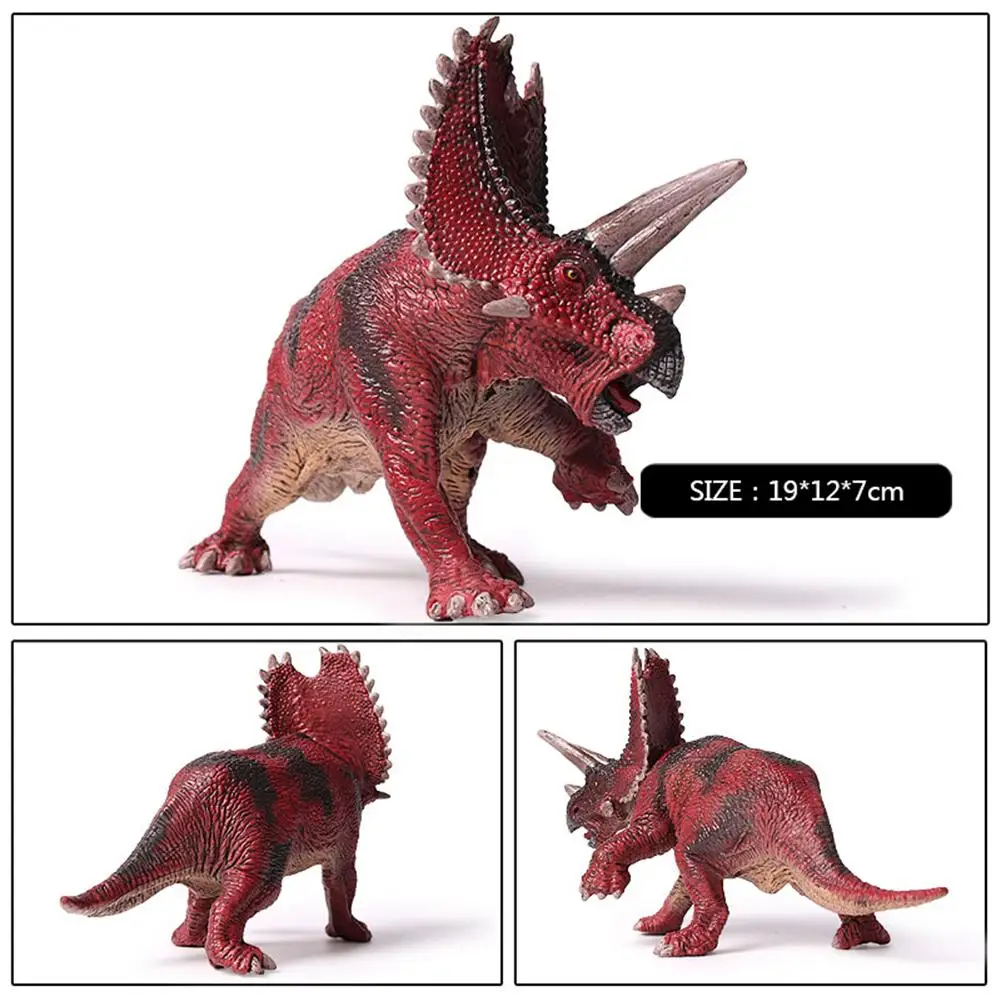 7 5 дюймов динозавр Pentaceratops прочные из ПВХ фигурка игрушки Dinosaurio модель для детей |
