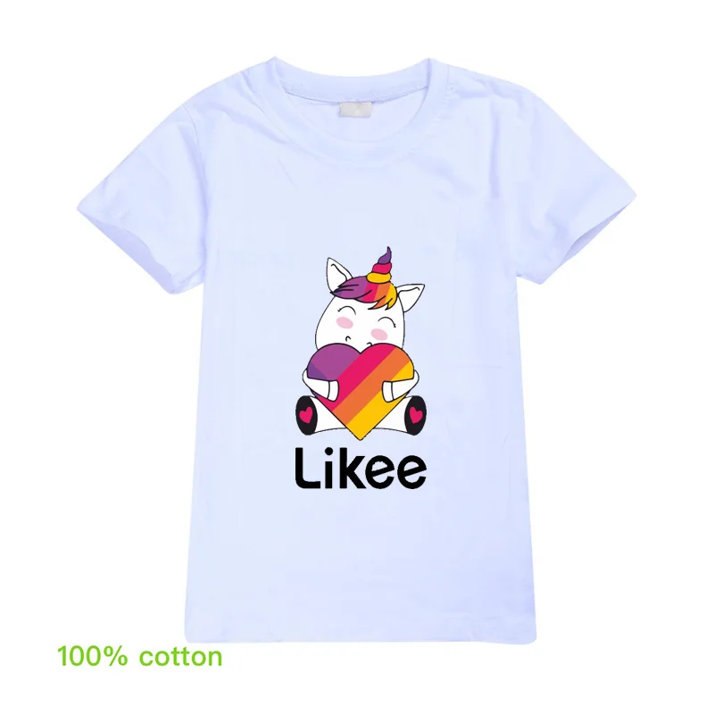 Футболка Likee для девочек, детская одежда, Мультяшные футболки для мальчиков, рубашка с милым единорогом, крутая детская футболка на день рож...
Футболка Likee для девочек, детская одежда, Мультяшные футболки для мальчиков, рубашка с милым единорогом, крутая детская футболка на день рож...