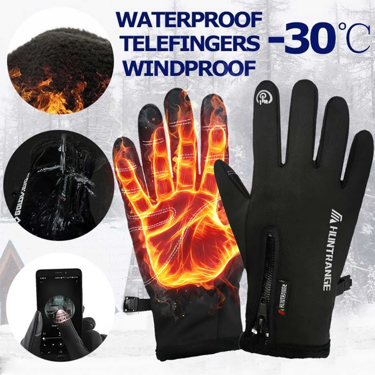 Motorcycle Touch Screen Winter Gloves Mens Warm Outdoor Cycling Driving Climbing Cold Gloves Waterproof Non-Slip Gloves
Motorcycle Touch Screen Winter Gloves Mens Warm Outdoor Cycling Driving Climbing Cold Gloves Waterproof Non-Slip Gloves