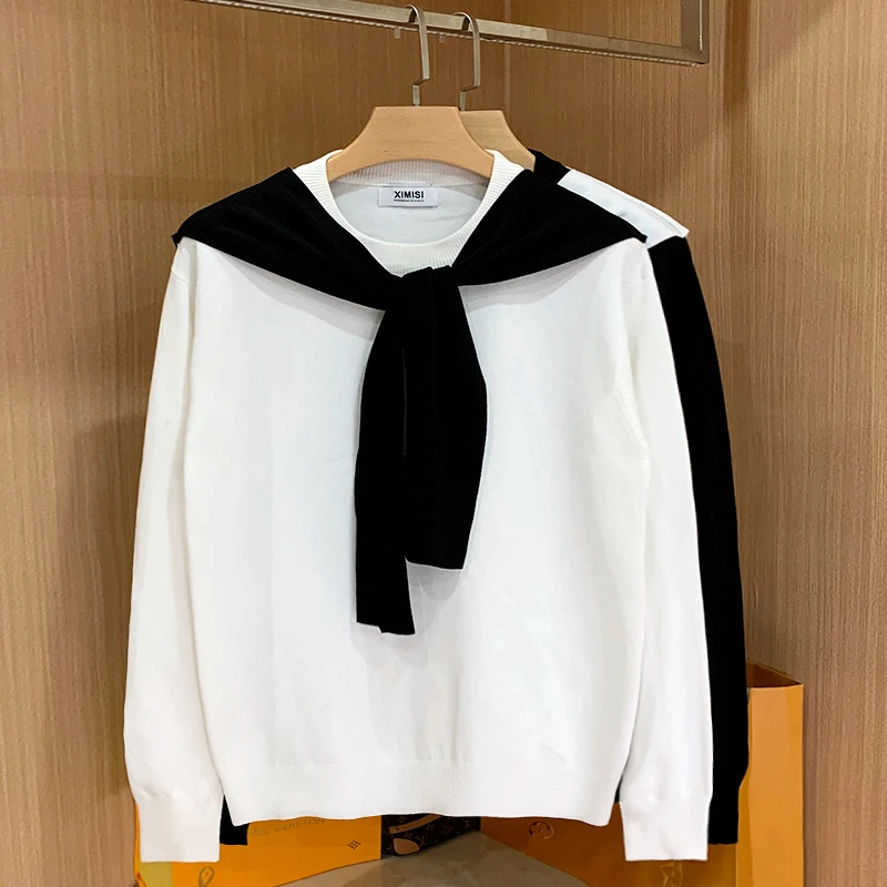 2022 Spring Autumn New Fashion Knitted Mens Pullover Fake Two Sweater Long Sleeve Patchwork Casual Jumper Men Clothes Tops H145
2022 Spring Autumn New Fashion Knitted Mens Pullover Fake Two Sweater Long Sleeve Patchwork Casual Jumper Men Clothes Tops H145