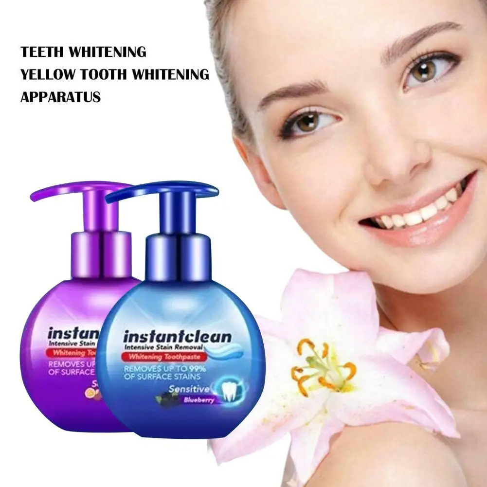 220g Teeth Whitening Toothpaste Instant Clean Intensive Stain Removal Whitening Toothpaste Stain Removal Whitening Toothpaste
220g Teeth Whitening Toothpaste Instant Clean Intensive Stain Removal Whitening Toothpaste Stain Removal Whitening Toothpaste