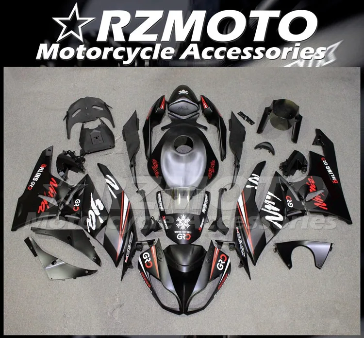 Новый ABS полный обтекатель комплект подходит для Kawasaki Ninja ZX 6R 636 09 10 11 12 ZX6R 2009 2010 2011
