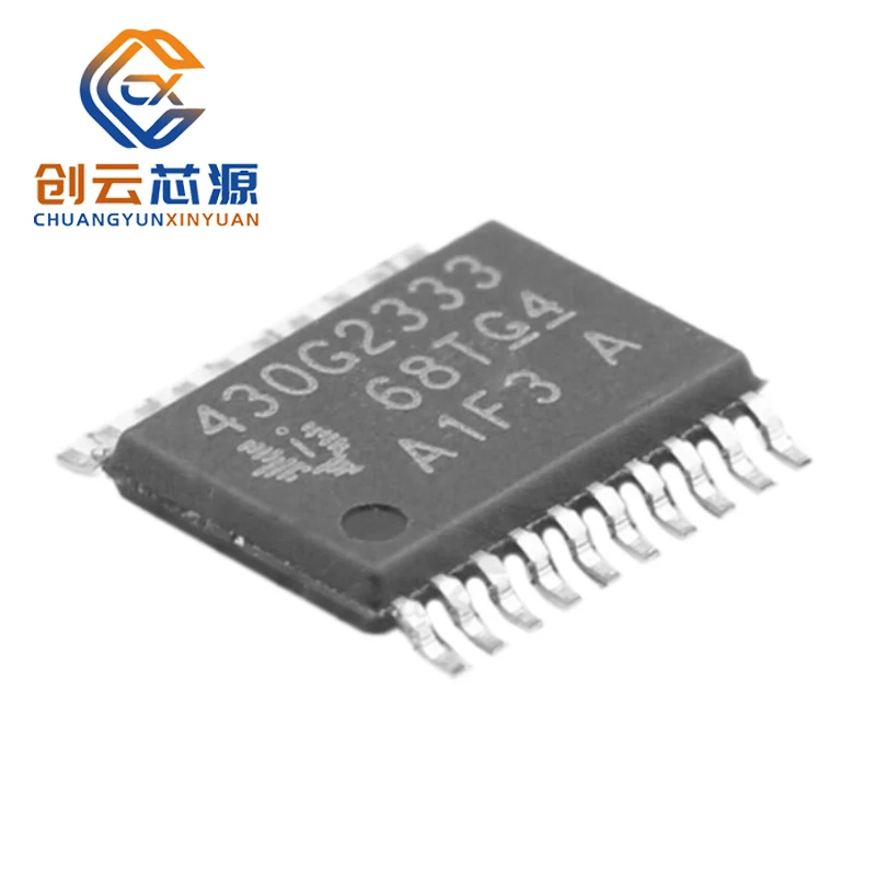 1Pcs New Original MSP430G2333IPW20R TSSOP-20 Arduino Nano Integrated Circuits Operational Amplifier Single Chip Microcomputer
1Pcs New Original MSP430G2333IPW20R TSSOP-20 Arduino Nano Integrated Circuits Operational Amplifier Single Chip Microcomputer