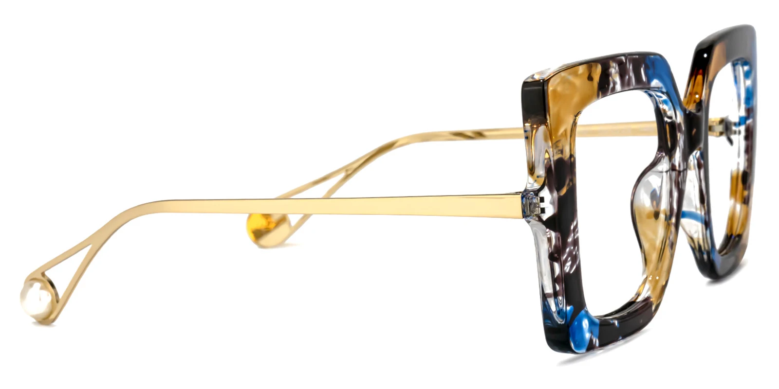 Oversized Square Blue Light Blocking Glasses for Women Chic Pearls Temples Eyewear
Oversized Square Blue Light Blocking Glasses for Women Chic Pearls Temples Eyewear