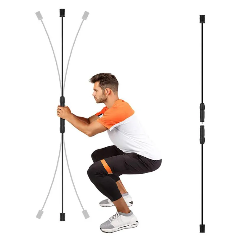 Removable Elastic Fitness Bar Workout Exercise Bar Resistance In Home Gym Equipment for Muscle Exercise Weight Loss Fitness
Removable Elastic Fitness Bar Workout Exercise Bar Resistance In Home Gym Equipment for Muscle Exercise Weight Loss Fitness