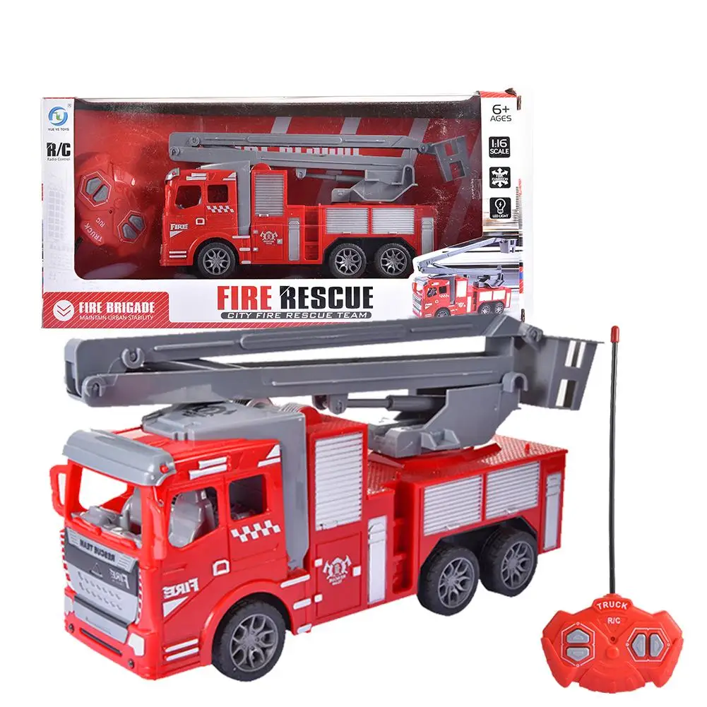 Remote Control Fire Truck 4-channel Remote Control Manual Ladder Fire Engine Toy Cars Vehicles With Lights For Boys Girls Kids
Remote Control Fire Truck 4-channel Remote Control Manual Ladder Fire Engine Toy Cars Vehicles With Lights For Boys Girls Kids