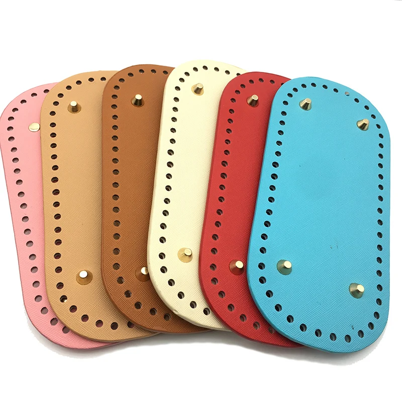 Fashion DIY Handbag Oval Long Bottom for Knitting Bag PU Leather 60 Holes Handmade DIY Bag Bottom Replacement Bag Accessories
Fashion DIY Handbag Oval Long Bottom for Knitting Bag PU Leather 60 Holes Handmade DIY Bag Bottom Replacement Bag Accessories