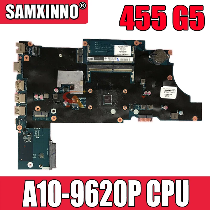 Для струйного принтера Hp Probook 455 G5 материнская плата портативного компьютера с A10-9620P Процессор L15821-601 L15821-001 DAX9AAMB6E0 DDR4 мб 100% тестирование Быстр... 
Для струйного принтера Hp Probook 455 G5 материнская плата портативного компьютера с A10-9620P Процессор L15821-601 L15821-001 DAX9AAMB6E0 DDR4 мб 100% тестирование Быстр...