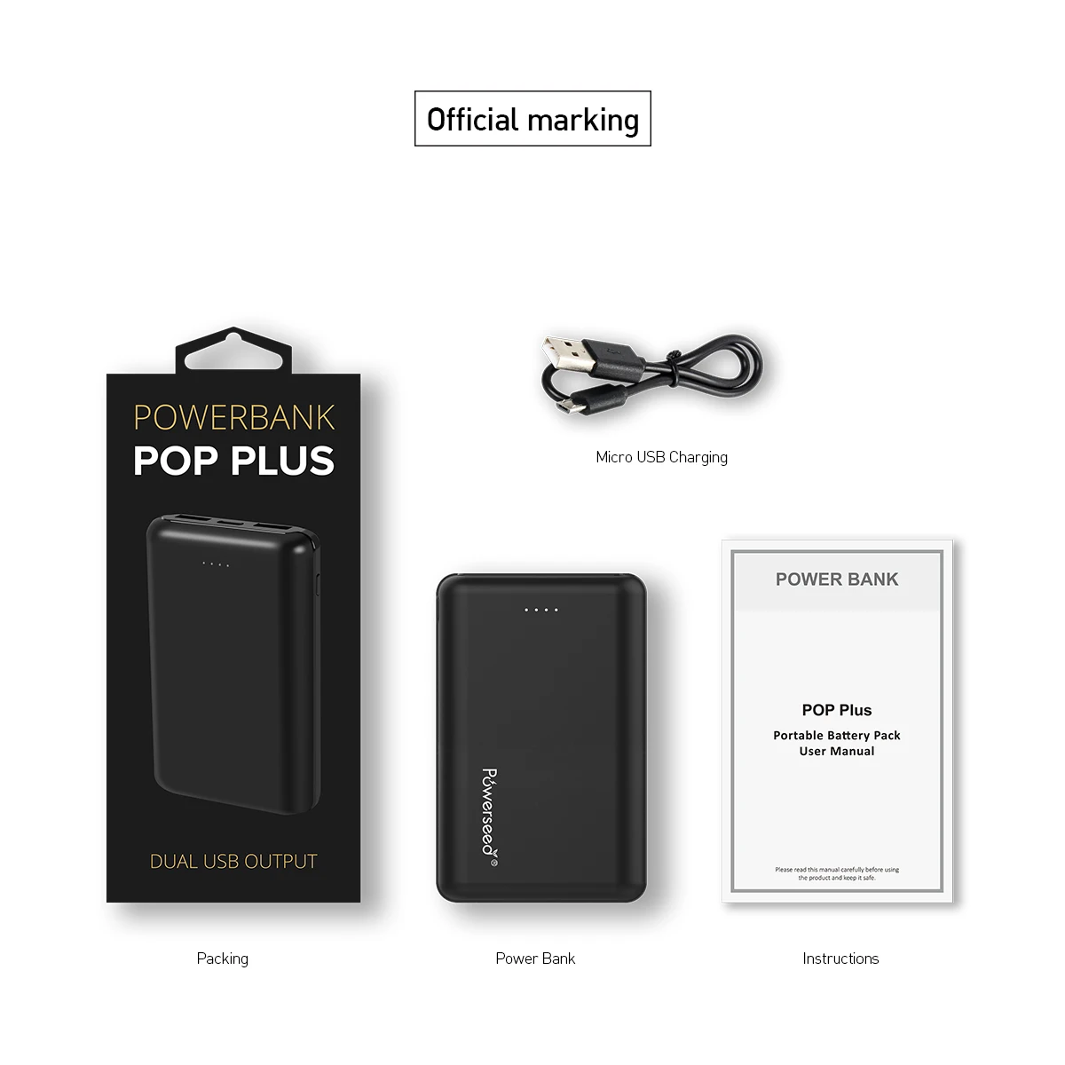 10000mAh QC3.0 Power Bank Portable Dual USB Charger Powerbank External Battery Fast Charging for Samsung for Xiaomi
10000mAh QC3.0 Power Bank Portable Dual USB Charger Powerbank External Battery Fast Charging for Samsung for Xiaomi