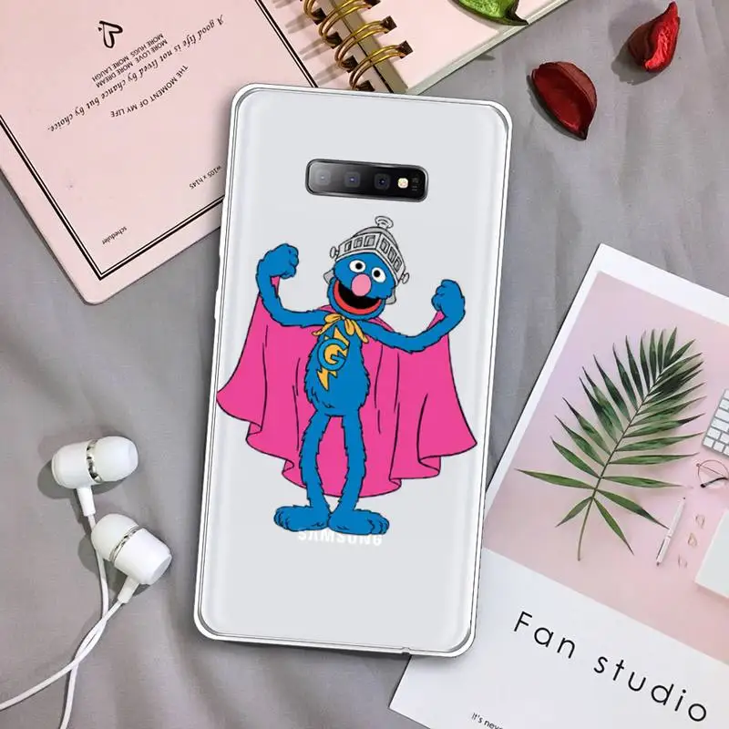 Ins Sesame Street Cookie cartoon Phone Case Transparent For Samsung Galaxy S A 5 7 8 9 2015 20 edge plus 10 e lite 2019
Ins Sesame Street Cookie cartoon Phone Case Transparent For Samsung Galaxy S A 5 7 8 9 2015 20 edge plus 10 e lite 2019
