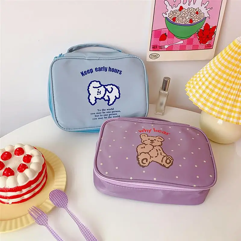 Cartoon Cosmetic Bag Makeup Bag Adorable Bear Portable Toiletry Bag Makeup Handbag Toiletries Organizer Travel Make Up Cases
Cartoon Cosmetic Bag Makeup Bag Adorable Bear Portable Toiletry Bag Makeup Handbag Toiletries Organizer Travel Make Up Cases