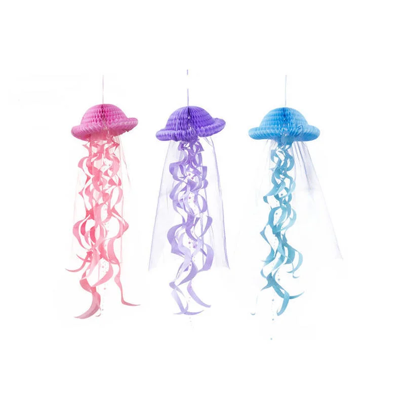1PC DIY Jellyfish Under The Sea Theme Party Decorations Hanging Honeycomb Balls Kids Birthday Baby Shower Summer Party Supplies 
1PC DIY Jellyfish Under The Sea Theme Party Decorations Hanging Honeycomb Balls Kids Birthday Baby Shower Summer Party Supplies