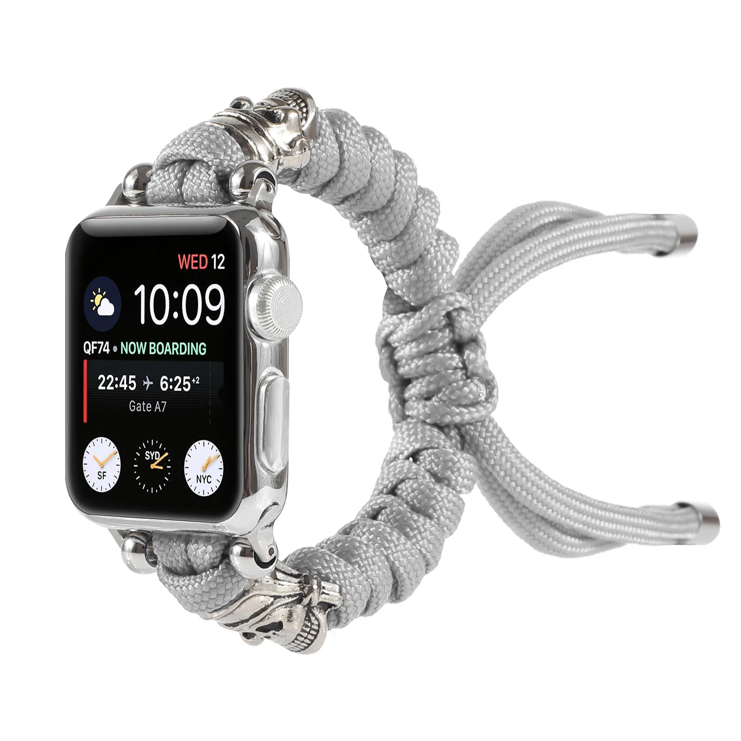 Nylon Braided Strap for Apple Watch SE Series 6 5 4 3 Wristband for IWatch Series 40mm 44mm 38mm 42mm Replacement Rope Bracelet
Nylon Braided Strap for Apple Watch SE Series 6 5 4 3 Wristband for IWatch Series 40mm 44mm 38mm 42mm Replacement Rope Bracelet
