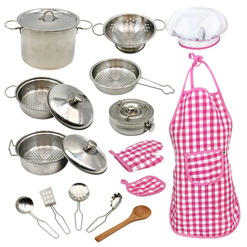 Июля песня 18 шт. шеф-повара набор для ролевых игр с платье Кухня аксессуары детские ролевые игры игрушка набор для девочек ясельного возраст...
Июля песня 18 шт. шеф-повара набор для ролевых игр с платье Кухня аксессуары детские ролевые игры игрушка набор для девочек ясельного возраст...