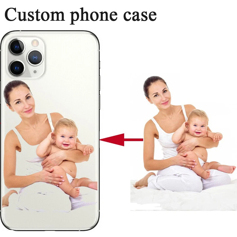 Custom Personalized Add Your Own Photo Picture Phone Soft TPU Cover Case For iPhone 13 12 11 Pro Max 6s 7 8 Plus X XS XR SE Mini
Custom Personalized Add Your Own Photo Picture Phone Soft TPU Cover Case For iPhone 13 12 11 Pro Max 6s 7 8 Plus X XS XR SE Mini