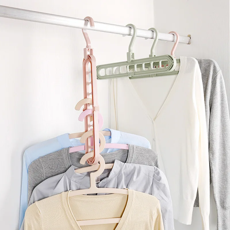 2PCS Magic Multi-port Support hangers for Clothes Drying Rack Multifunction Plastic Clothes rack drying hanger Storage Hangers
2PCS Magic Multi-port Support hangers for Clothes Drying Rack Multifunction Plastic Clothes rack drying hanger Storage Hangers
