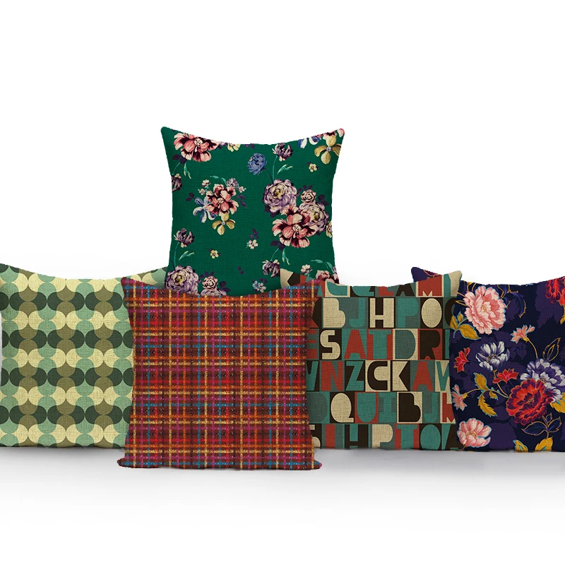 Retro Ethnic Style Geometry Pattern Throw Pillow Case Square Cushion Cover Geometry Floral Home Decor for Sofa Car Pillow Covers
Retro Ethnic Style Geometry Pattern Throw Pillow Case Square Cushion Cover Geometry Floral Home Decor for Sofa Car Pillow Covers