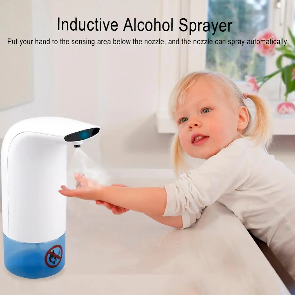 Touchless Soap Dispenser Infrared Automatic Induction Non-Contact Alcohol Spray Bottles 300ml Hand Disinfection Alcohol Sprayer
Touchless Soap Dispenser Infrared Automatic Induction Non-Contact Alcohol Spray Bottles 300ml Hand Disinfection Alcohol Sprayer