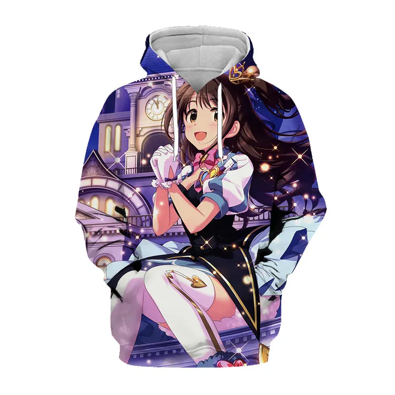 SONSPEE Men's Hoody Idol Master Anime Girl Hoodies Honda Weiyang Women Sweatshirt 3D Beautiful Gothic Street Men Hooded C019-30
SONSPEE Men's Hoody Idol Master Anime Girl Hoodies Honda Weiyang Women Sweatshirt 3D Beautiful Gothic Street Men Hooded C019-30