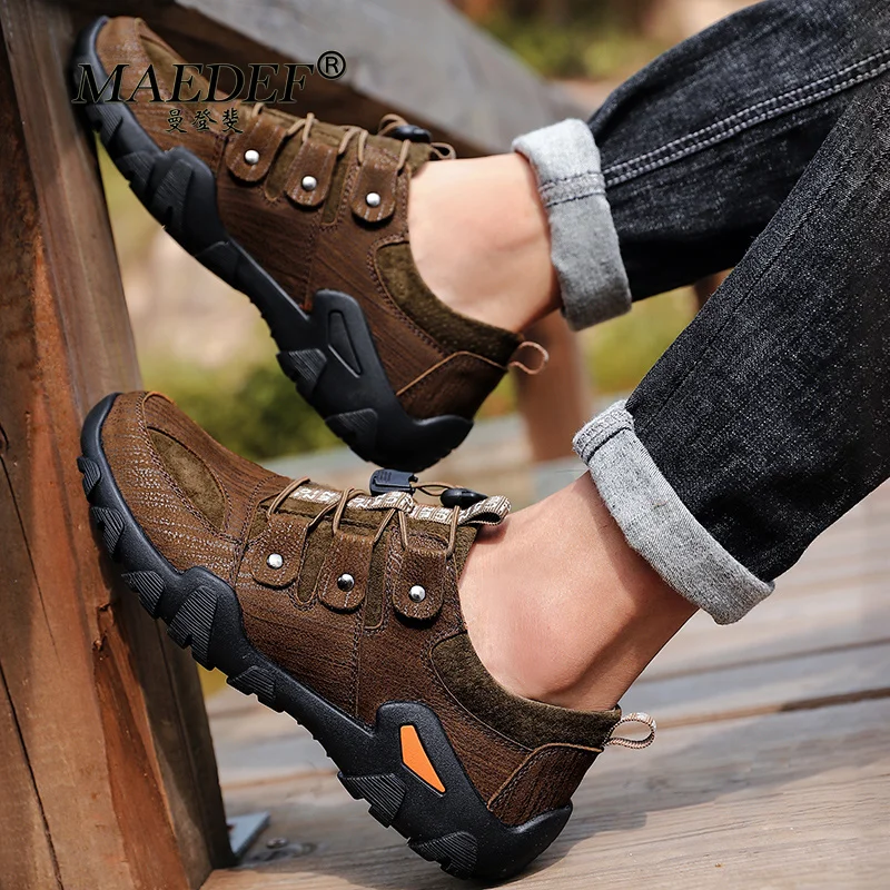 MAEDEF Casual Shoes for Men Summer Breathable Sports Shoes Hiking Leisure Travel Shoes Mountaineering Shoe Soft Sole Shoes
MAEDEF Casual Shoes for Men Summer Breathable Sports Shoes Hiking Leisure Travel Shoes Mountaineering Shoe Soft Sole Shoes