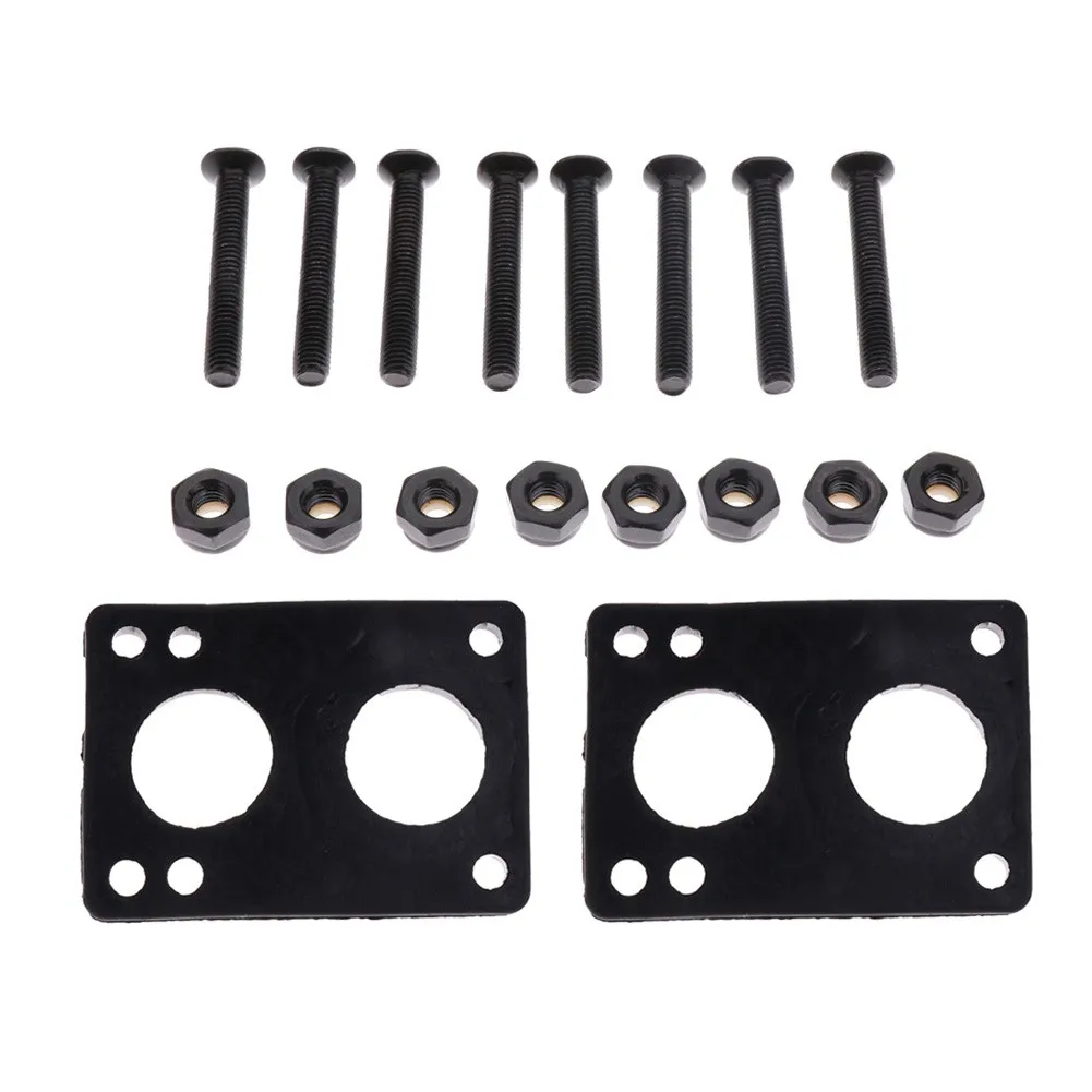 1 Set Of 6mm Rubber Gasket Standpipe Gasket + 35mm Bolts For Skateboard Longboard Double Rocker Skateboard Rubber Gasket Screws
1 Set Of 6mm Rubber Gasket Standpipe Gasket + 35mm Bolts For Skateboard Longboard Double Rocker Skateboard Rubber Gasket Screws