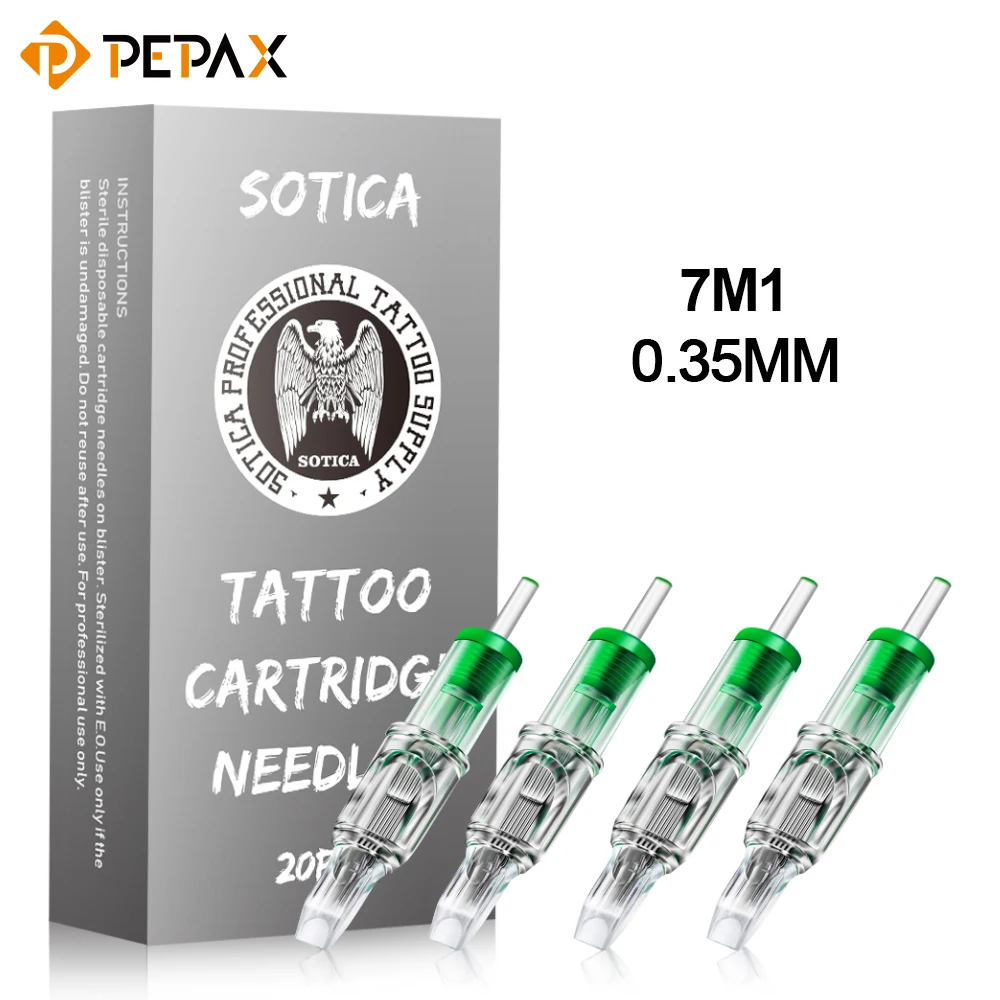 20pcs/box Tattoo Cartridge Needles 1207M1 0.35MM Cartridge Tattoo Needles Magnum M1 for Tattoo Machine Pen Tattoo Supplies
20pcs/box Tattoo Cartridge Needles 1207M1 0.35MM Cartridge Tattoo Needles Magnum M1 for Tattoo Machine Pen Tattoo Supplies