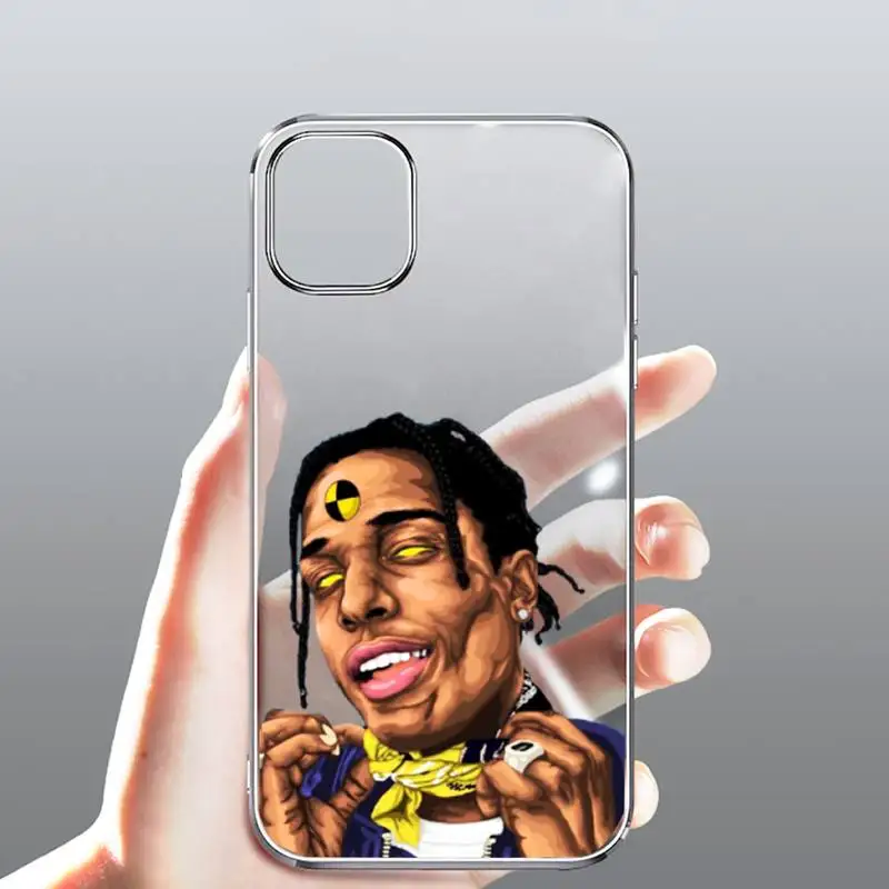 Rocky Rapper ASAP Mob Asap singer Phone Case Transparent for iPhone case 11 12 mini pro XS MAX 8 7 6 6S Plus X 5S SE 2020 XR
Rocky Rapper ASAP Mob Asap singer Phone Case Transparent for iPhone case 11 12 mini pro XS MAX 8 7 6 6S Plus X 5S SE 2020 XR