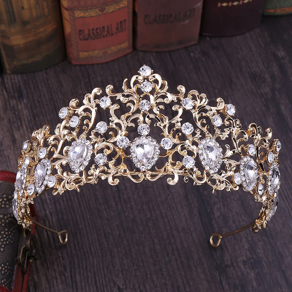 Wedding Hair Tiara Crystal Bridal Tiara Crown Diadem Tiaras Wedding Hair Accessories Headpieces Head Jewelry
Wedding Hair Tiara Crystal Bridal Tiara Crown Diadem Tiaras Wedding Hair Accessories Headpieces Head Jewelry