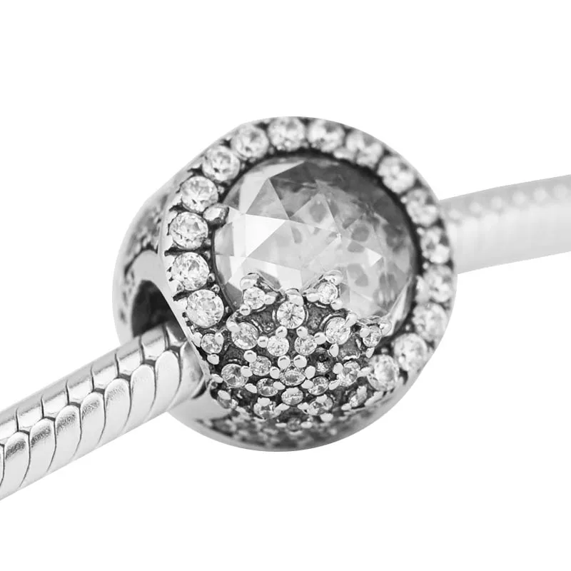 DIY Beads For Jewelry Making Dazzling Snowflake Charm Clear CZ Woman Beads For Original 925 Silver Bracelets Christmas Gift
DIY Beads For Jewelry Making Dazzling Snowflake Charm Clear CZ Woman Beads For Original 925 Silver Bracelets Christmas Gift